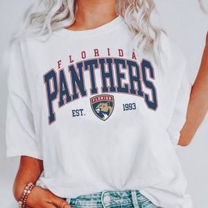 Florida Panthers Shirt, Crewneck Florida Panthers Est 1993 Tshirt